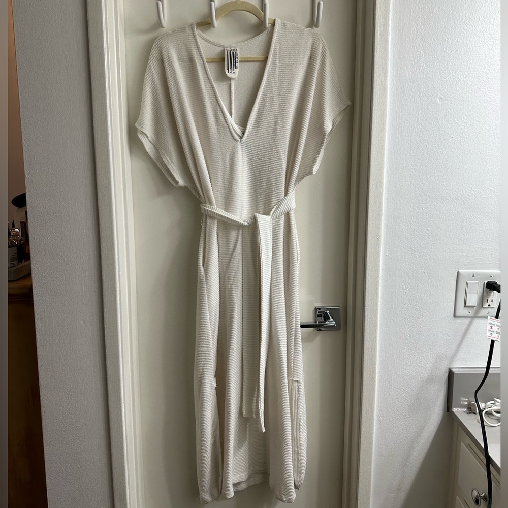 Free People White Maxi Dress